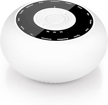 L Emouchet Weisses Rauschen Maschine White Noise Nature Sounds Therapy Machine 15 Naturliche Entspannende Timer Option 3 5 Mm Kopfhoreranschluss Lautstarkeregler As 2 Se Amazon De Drogerie Korperpflege