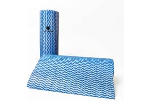 Afyxion Reusable Disposable Cleaning & Dish Cloth (1 Roll) | Absorbent, Thick, Fast Drying | Multipurpose - for Kitchens, Bat