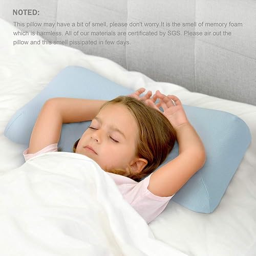 Pillow Cover Children's Memory Foam Pillow Aloudy Memory Foam