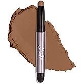 Julep Eyeshadow 101 Cream-to-Powder Waterproof Shadow Stick – Smoky Tawny Matte – Long-Lasting, Crease-Proof, Muted Brown Matte Eyeshadow with Built-in Smudger