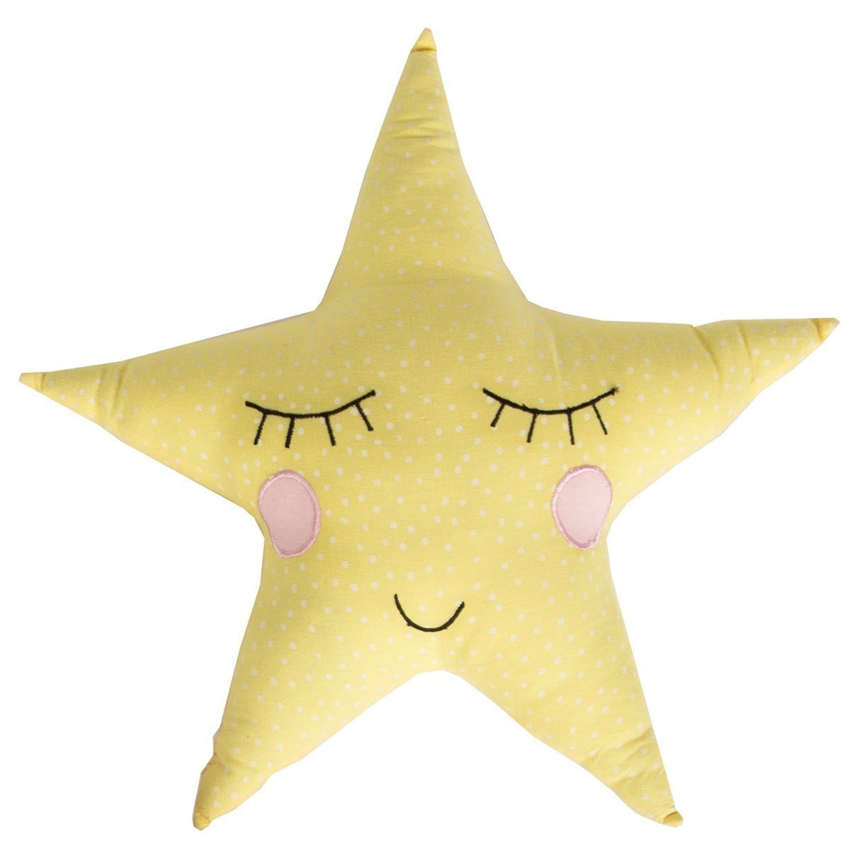 Yellow star cushion Clearance