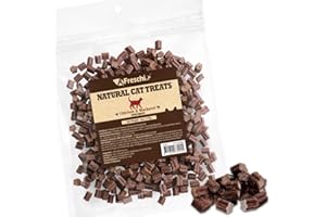 A FRESCHI SRL Afreschi Natural Cat Treats Chicken & Mackerel Star Shape 6 oz, All-Natural, High-Protein, Grain-Free, Healthy, Low-Fat, Easily Digestible