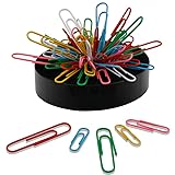 Cute Magnetic Paper Clips Holder with Assorted Size