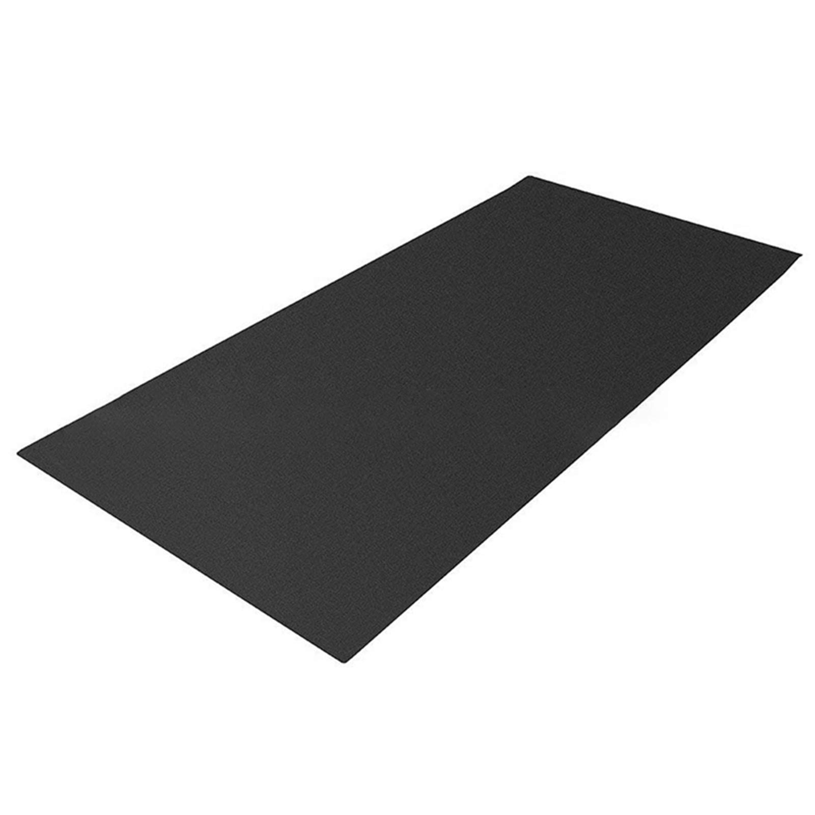 Fitness Equipment Mat, High Density Treadmill Exercise Bike Equipment Mat For Floors And Carpet Protection, Wear-resistant Treadmill Mat, 23.6" x 70.8"/60x180 cm (Black)