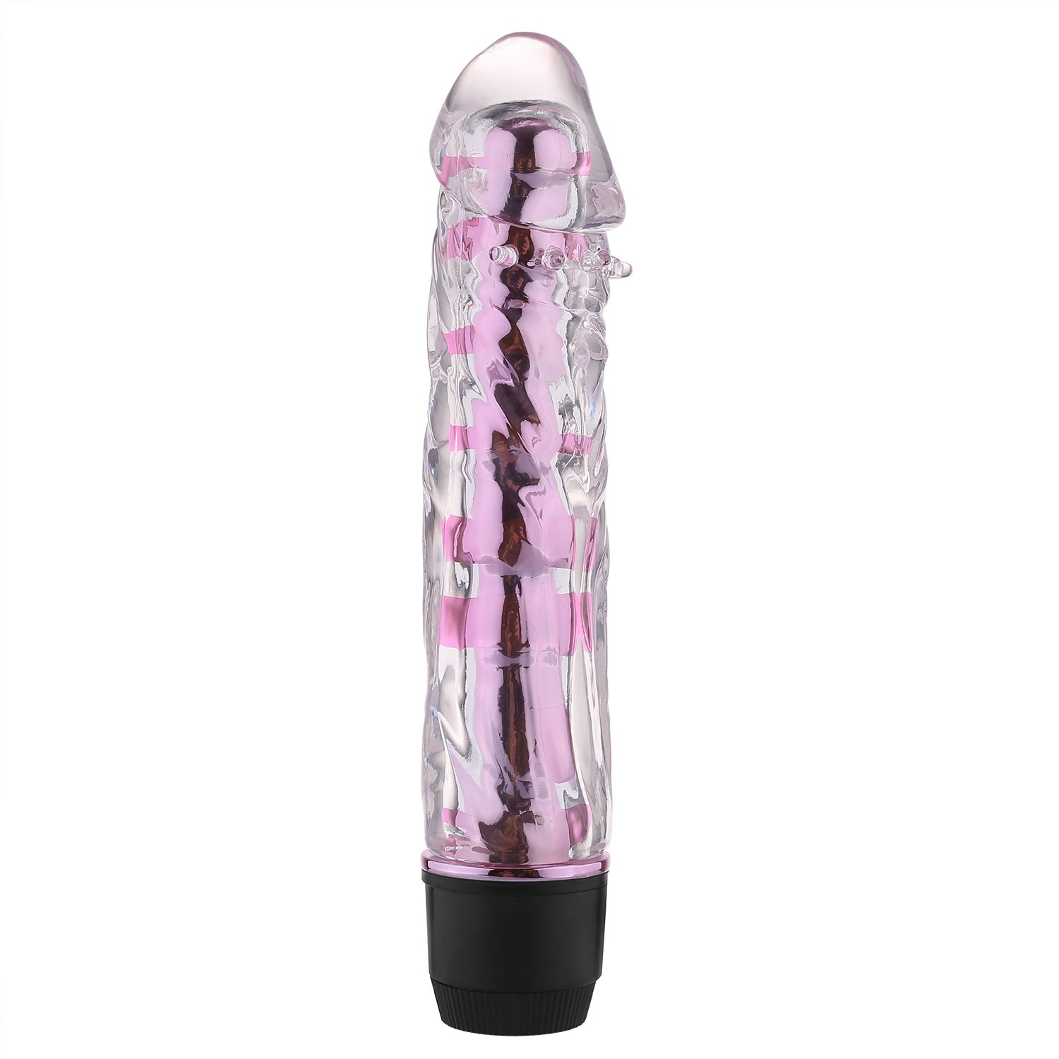 CRDC Life Waterproof Vibrator Jelly AV Stick Electric Dildo G-Spot Stimulate Masturbation Sex Toy for Women