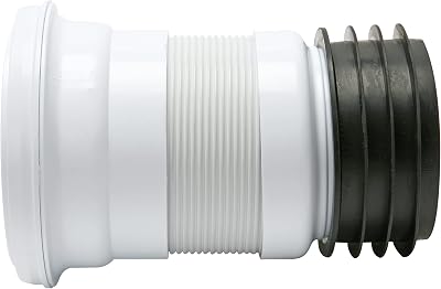 Fluidmaster Bagged Short Flexible Pan Connector 4 inch 110mm BS5503