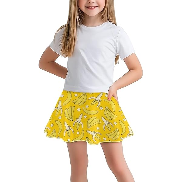 Girls Skorts Tutolipy Athletic Skort With Pocket For Girls 5-14
