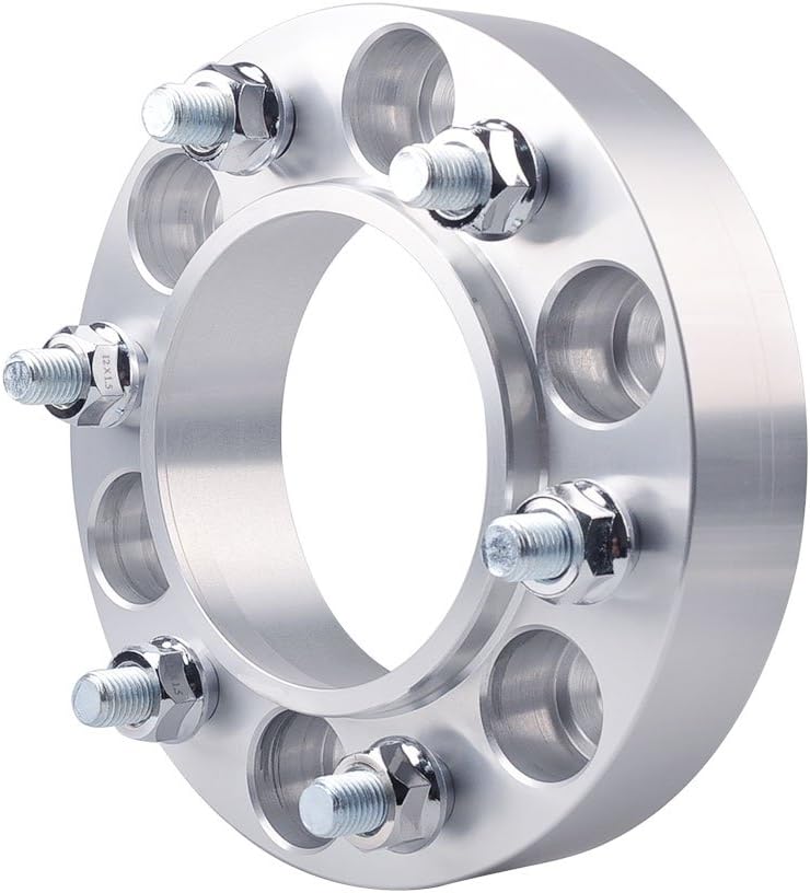 teeze-(4PC Mitsubishi Pajero 6x5.5'' Wheel Spacers 6x139.7 Wheel Adapter Shims Hub Centric 67.1mm + Thread M12x1.5 (Thickness 30mm)