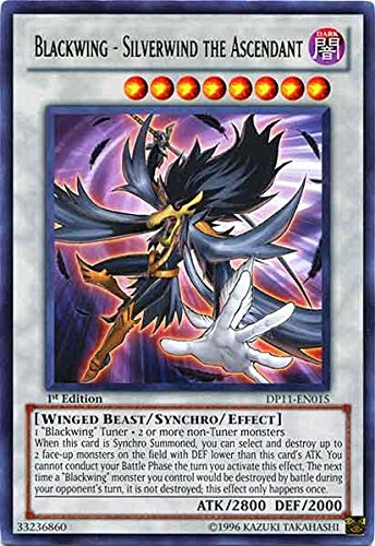 Yu-Gi-Oh! - Blackwing - Silverwind the Ascendant (DP11-EN015) - Duelist Pack 11: Crow - 1st Edition - Rare