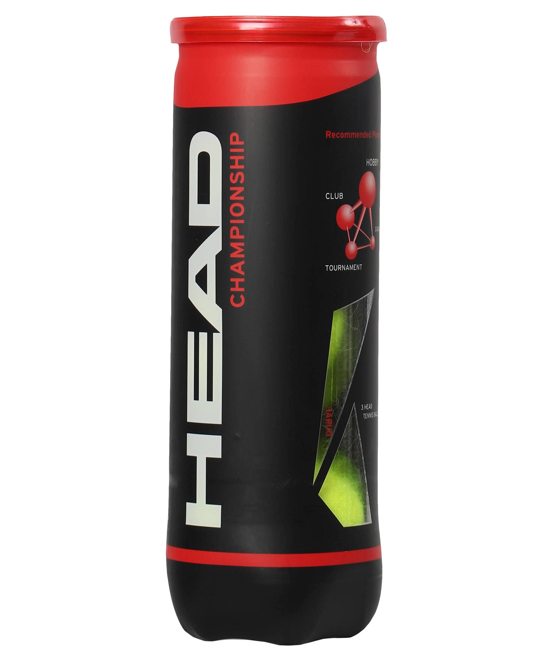 Head Championship Novak Djokovic Tennisballs (3x 3-can)