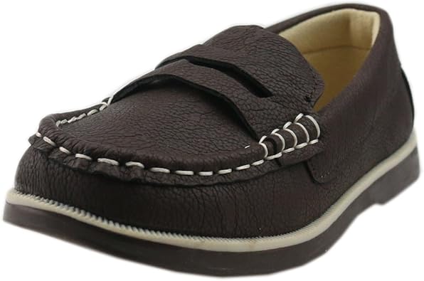 boys slip on loafers