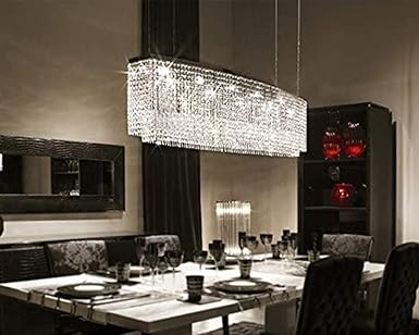 oval dining room light fixtures
