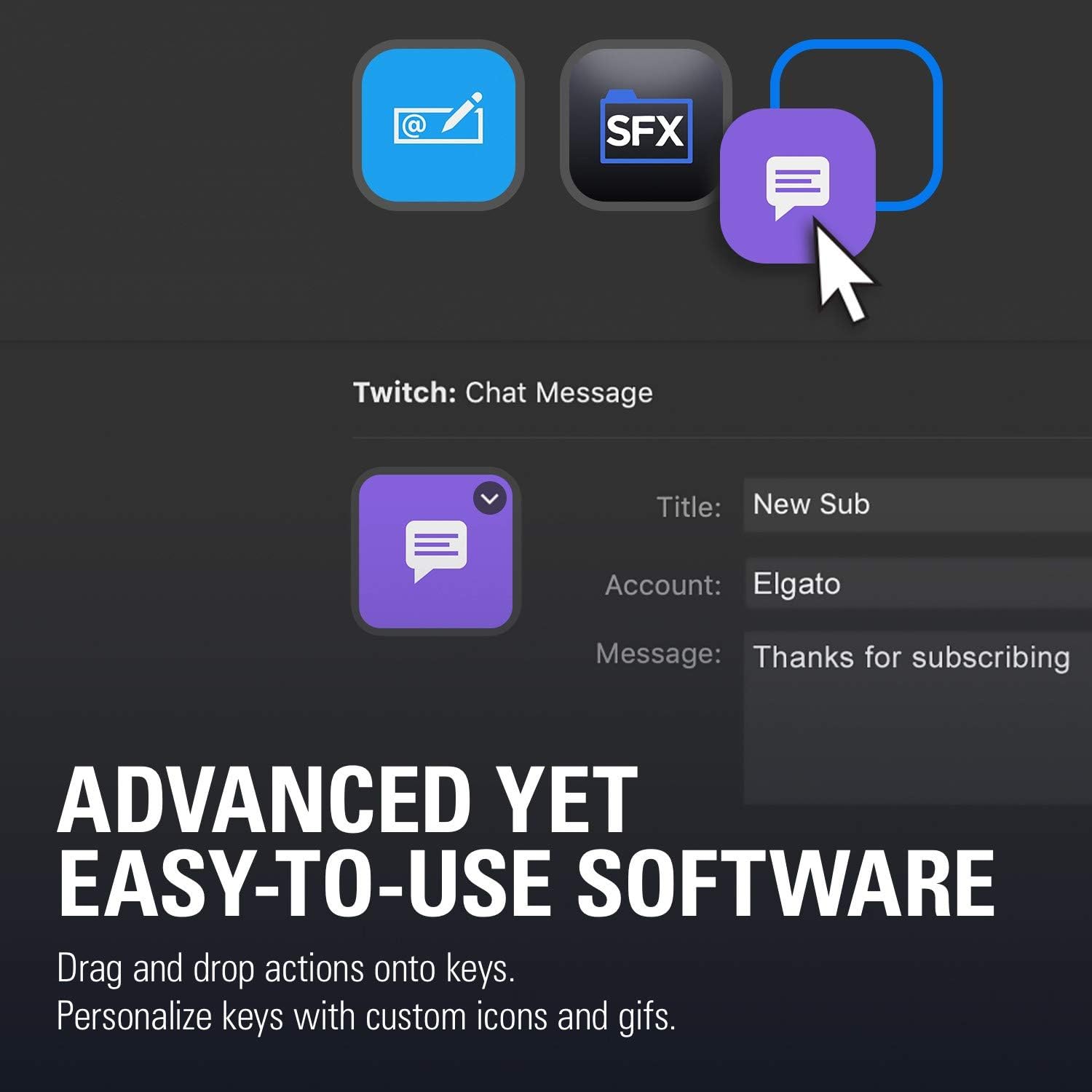 Elgato Stream Deck Mini - Compact Live Production Controller with 6 Customizable LCD keys, Trigger Actions in OBS Studio, Streamlabs, Twitch, YouTube and More: Computers & Accessories