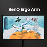 BenQ PD2705UA 27-inch 4K Monitor with Ergo Arm KVM USB-C HDR10 IPS view 4