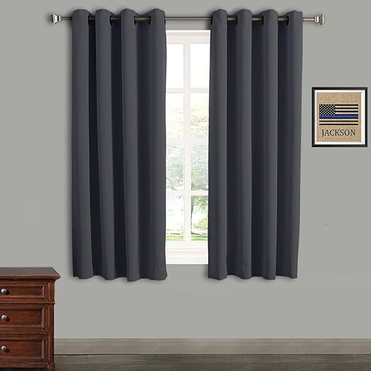 Amazon Com Rose Home Fashion Blackout Curtains Thermal Insulated