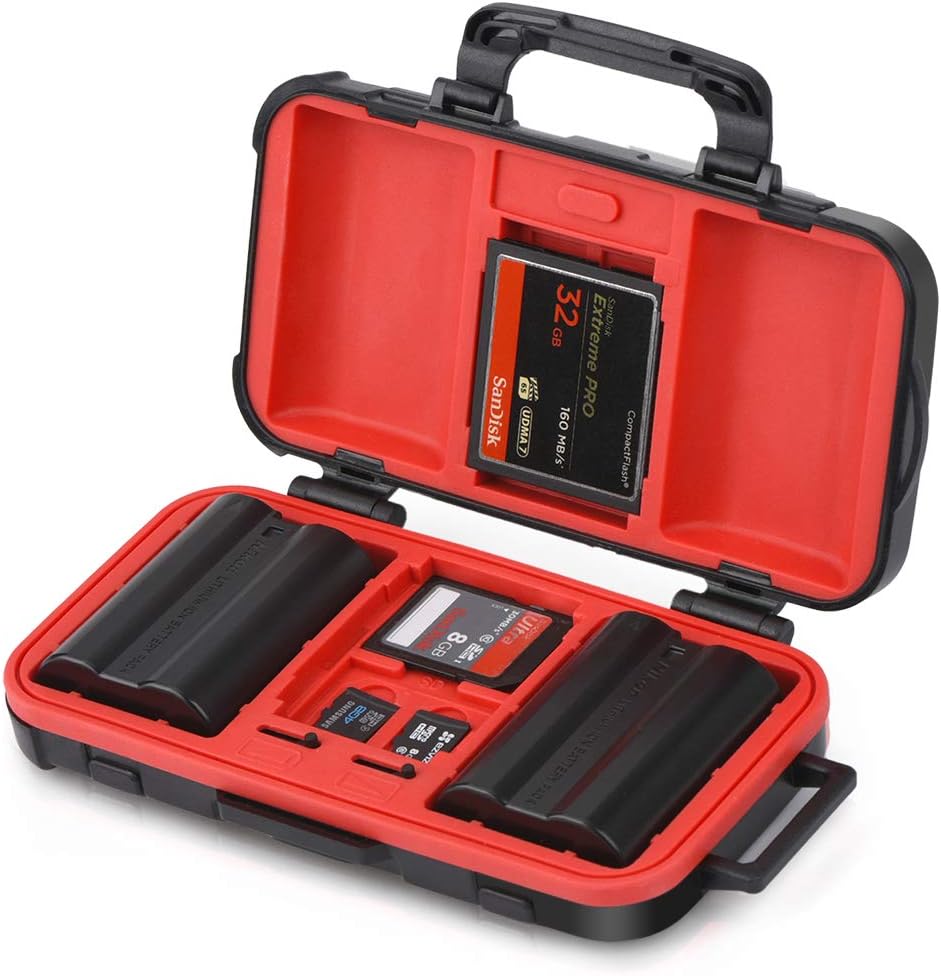 Camera Battery and Memory Card Storage Case, Waterproof Amazon.co.uk
