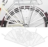 Keenso 4Pcs Kids Bike Rear Seat Foot Guard Plastic Protective Net Set view 3