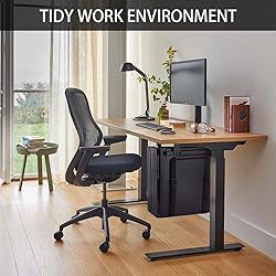 FEYRUN Under Desk Slide Out PC Mount with