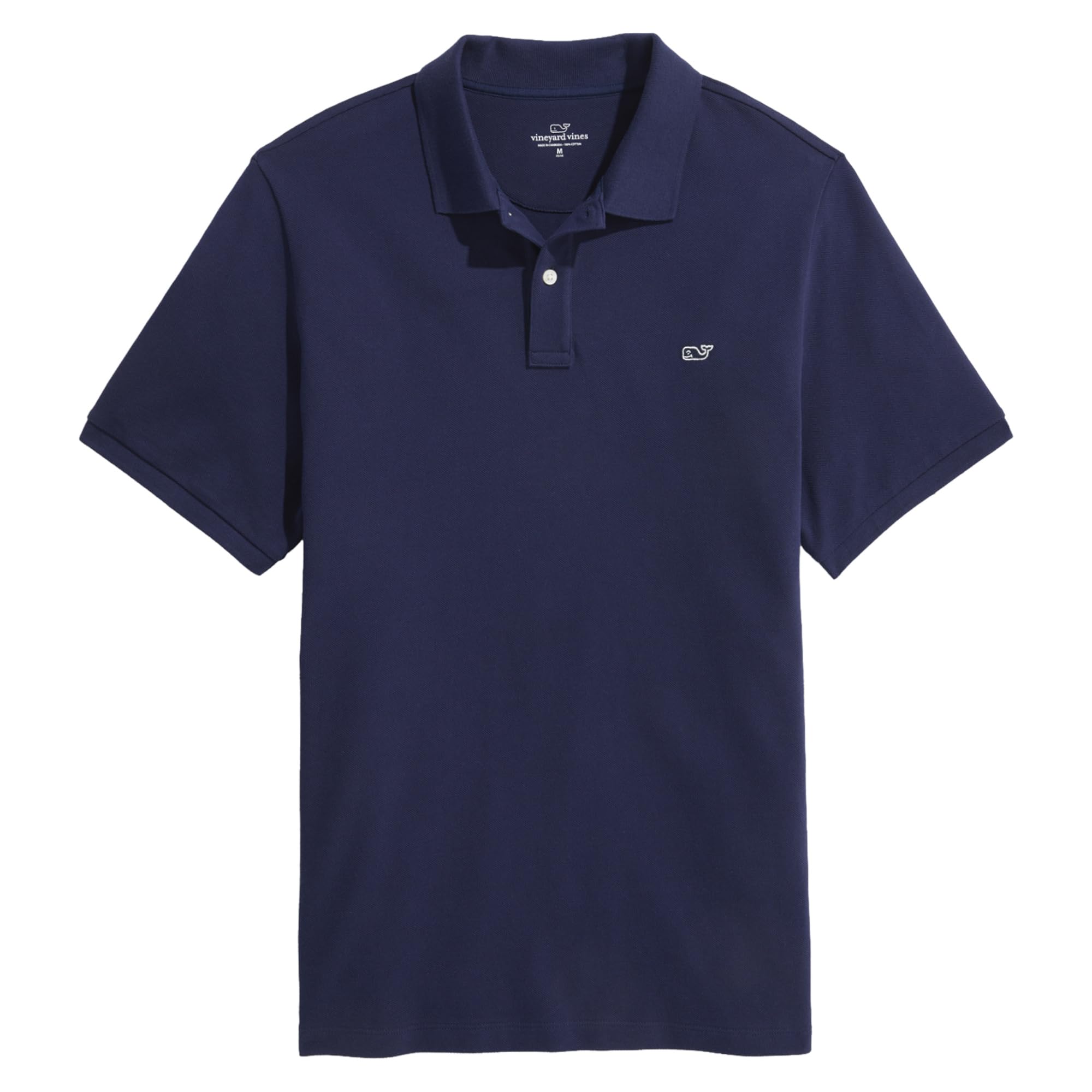 Vineyard Vines Men’s Heritage Pique Polo, Nautical Navy, S