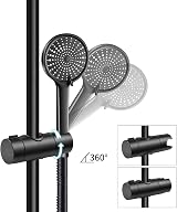 Joyoldelf Shower Head Holder Chrome 19-25 mm Adjustable Bracket view 8
