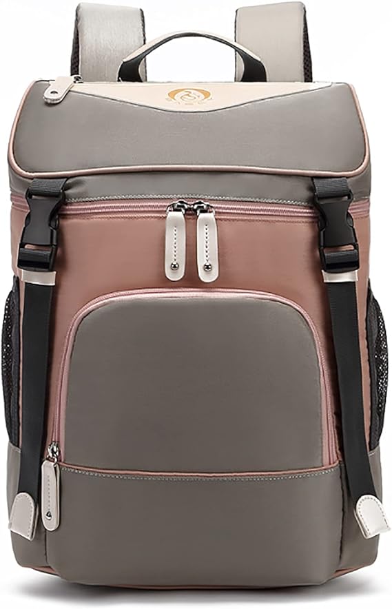 Fashionable mommy bag, multifunctional large capacity, mother and baby