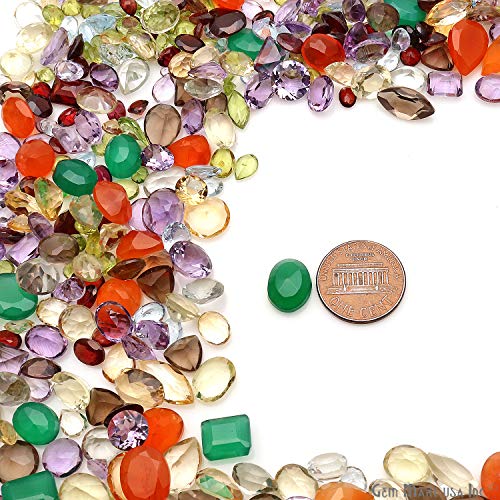 250+ Carats Loose Mixed Gems Wholesale Lot. Natural Faceted Semi Precious Gemstones. Gemmartusa Loose Gemstone - Thumbnail 2