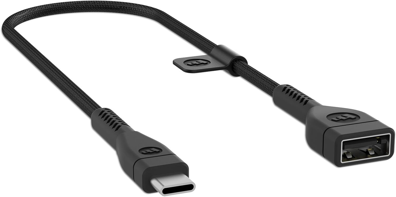 mophie PRO 3.0 USB C-A Adapter - Black