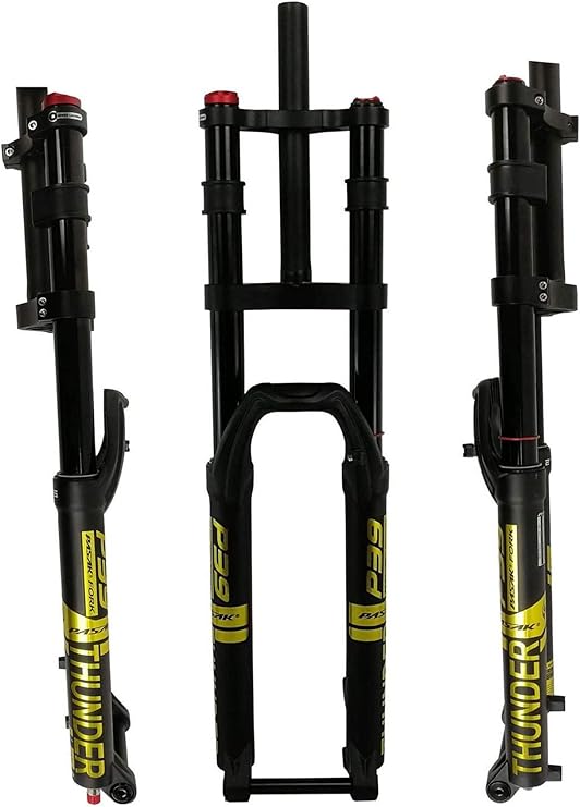 MTB Bike Fork 27.5" 29" Bicycle Air Shock Absorber DH Downhill