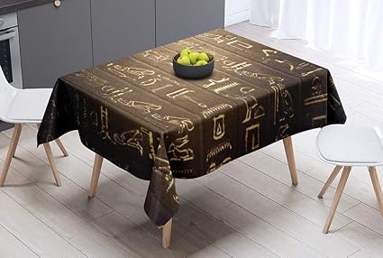 Amazon Com Nymb Ancient Egyptian Hieroglyphics Rectangle Fabric