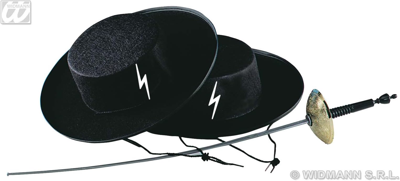 Felt Caballero Novelty Fun Hats Caps & Headwear for Fancy Dress Costumes Accessory