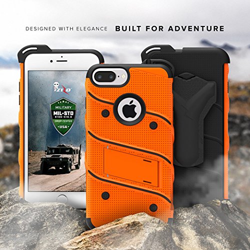 Zizo Bolt Series Compatible with iPhone 8 Plus Case Military Grade Drop