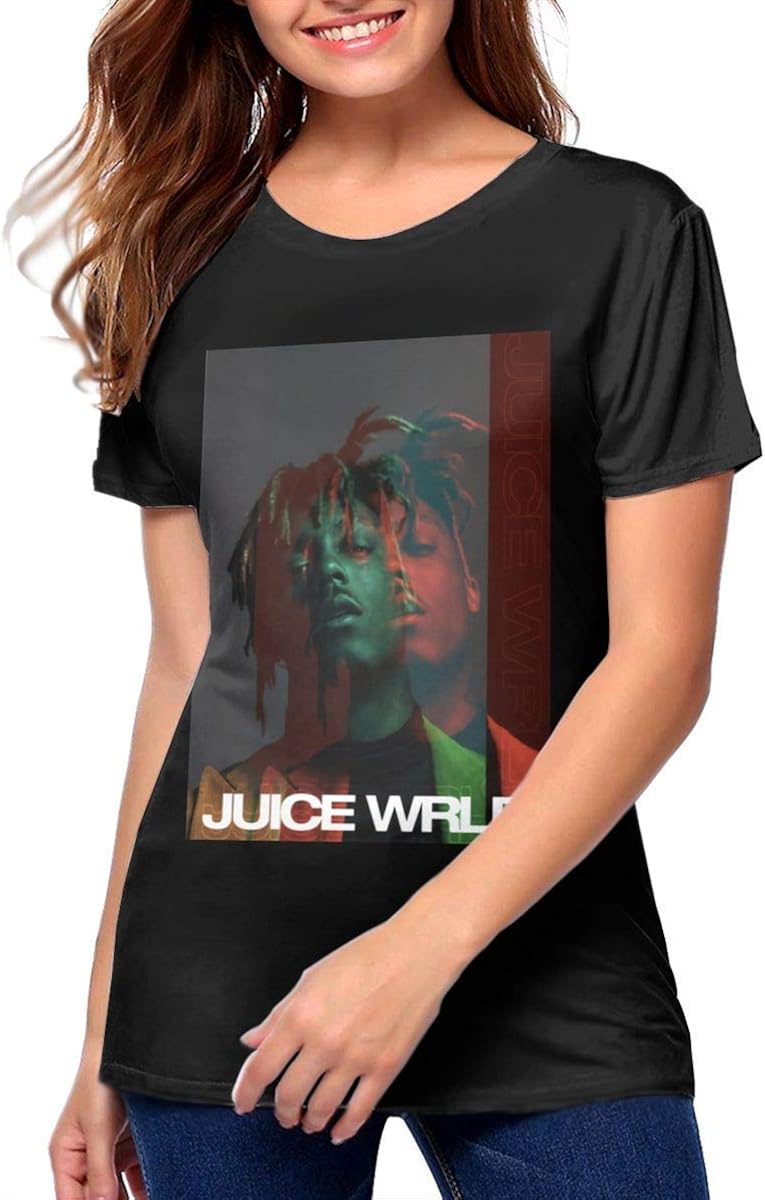 Juice WRLD Camiseta de Manga Corta Camisetas con gráficos Divertidos