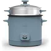bella 16 cup rice cooker with Steamer, Surf