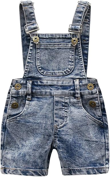 Lengima Bambin Bebe Garcon Denim Salopette Sangle Short Salon Ete Amazon Fr Vetements Et Accessoires