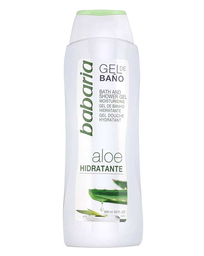 Babaria Gel de Baño Hidratante con Aloe Vera - 600 ml