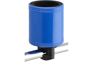 Kroozie 2.0 Bicycle Cup Holder - The Ultimate Bike Cup Holder for Beach Cruisers, E-Bikes, and Scooters - Premium Handlebar Drink Holder - Flat Black