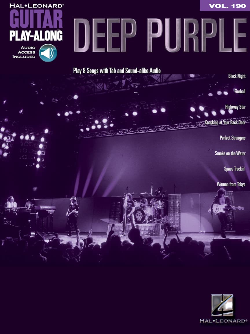 Deep Purple: Guitar Play-Along Volume 190: Includes Downloadable Audio (Hal Leonard Guitar Play-along, 190)