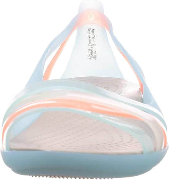 crocs isabella huarache blue