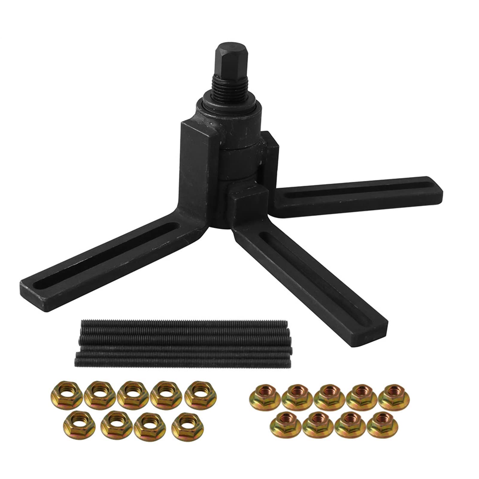 Photo 1 of Sporacingrts Crank Case Splitter Separator Puller Installer Crankcase Splitter Tool Compatible with Motorcycle ATV Wheels Car Flywheels Bicycle Wheels and Pump Bearings