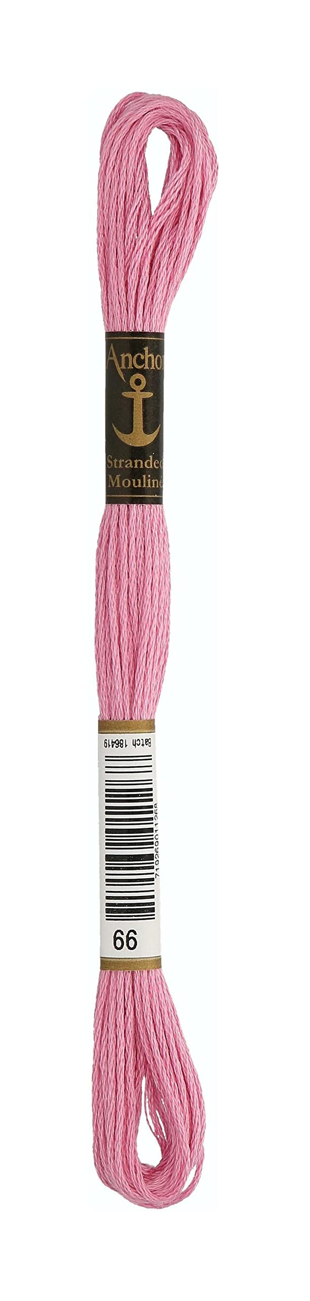Anchor Six Strand Embroidery Floss 8.75 Yards-Raspberry Light 12 per Box