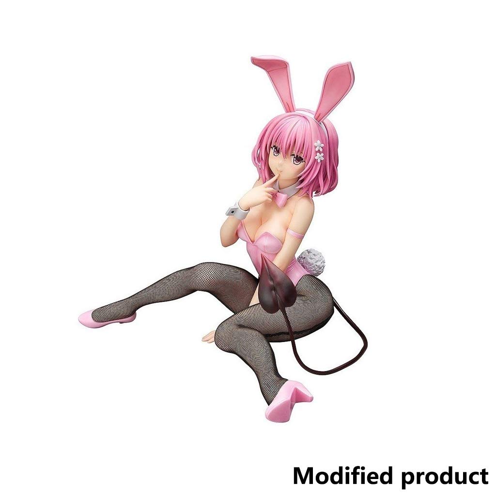 Siyushop to Love-Ru Darkness: Momo Belia Deviluke Bunny Version PVC Figure High 21CM（8.2Inches）