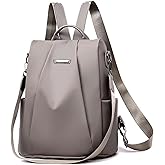 AegatarLue Women Backpacks Anti-Theft Ladies Backpack Purse, Women's Fashion Backpack Shoulder Bag with Replaceable Strap (Casual, Khaki)