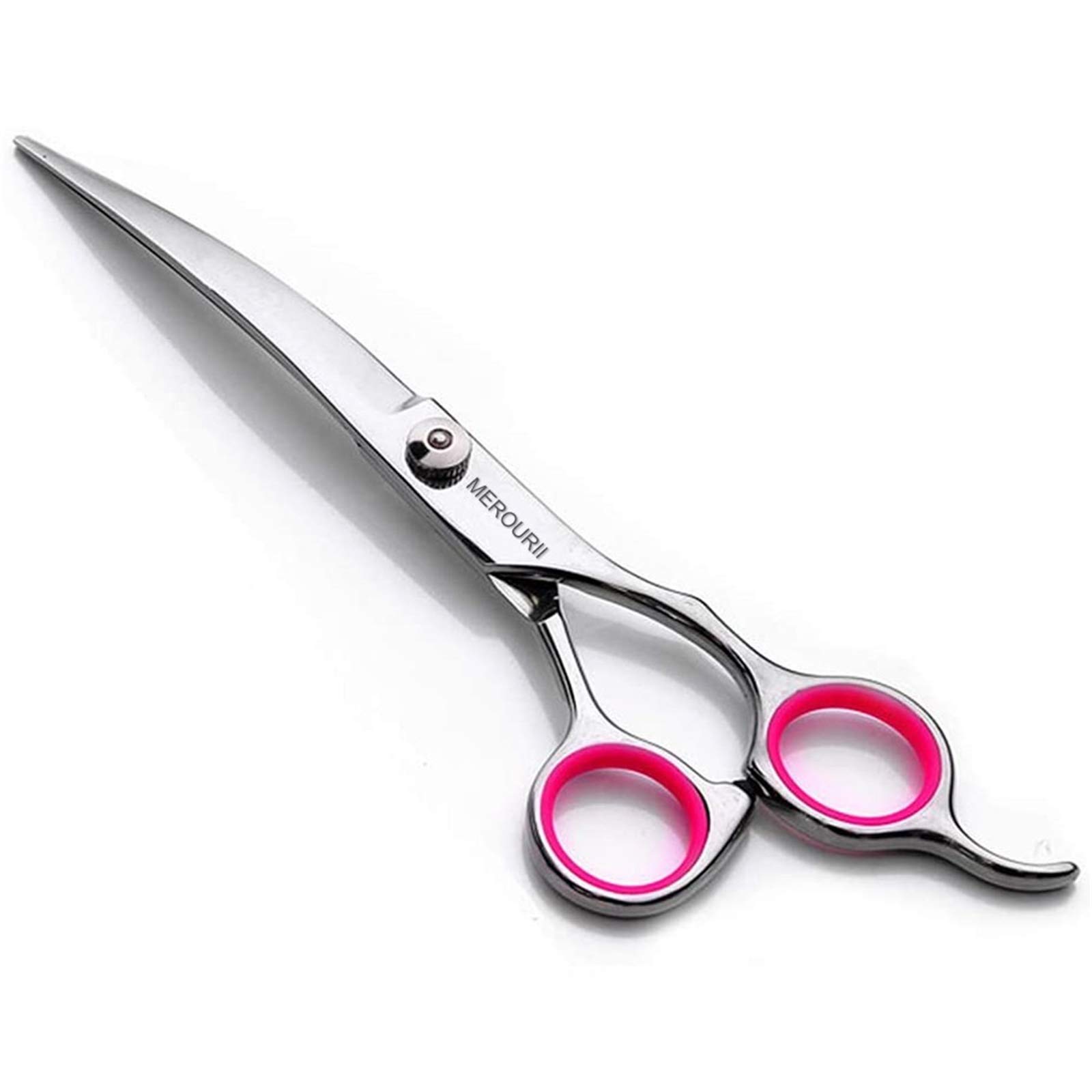 DONGKER 6 inch Stainless Steel Pet Grooming Scissors, Down Curved, Ambidextrous, Classic Style