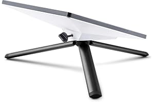 FIUTY Starlink Mini Tripod with Pipe Adapter for Starlink Mini, Compact Desktop Tabletop Stand, Extra Large Opening Area, Low Profile Design, Stable Tripod