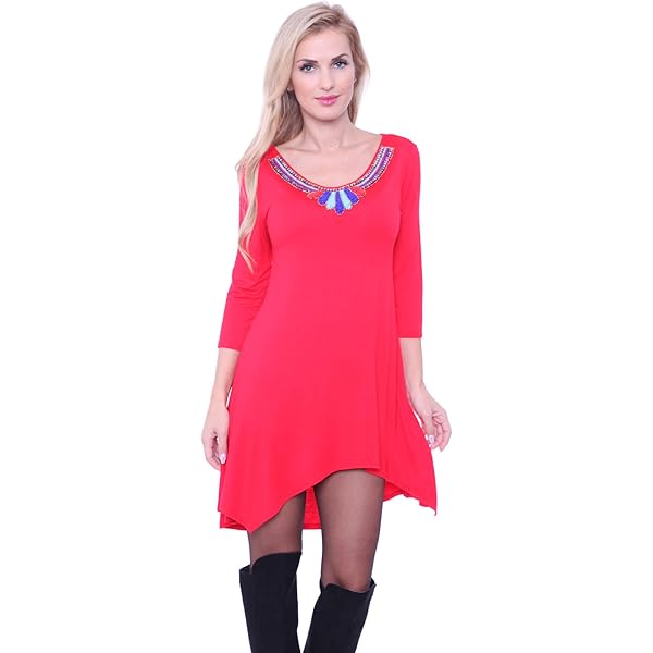 knee length dresses for ladies Portofino Linen Dress - Made in Italy