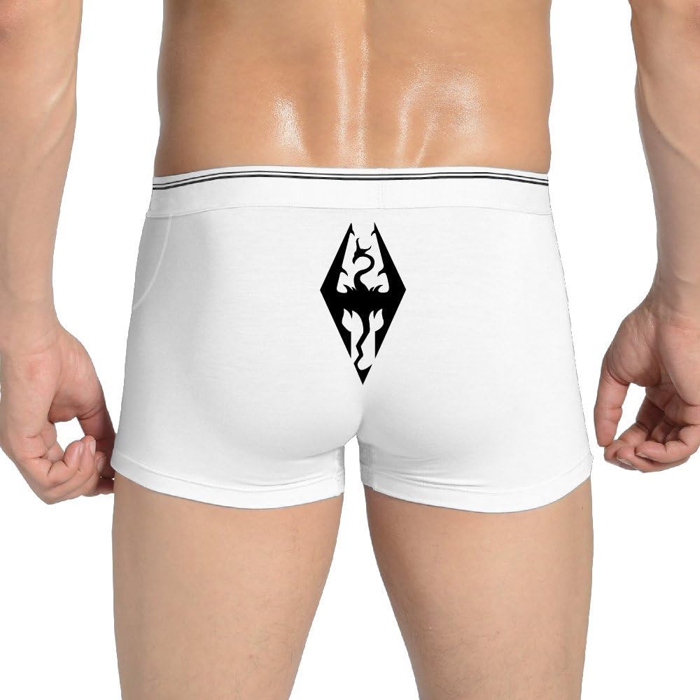 Designer Sexy Men's Comfortable Cotton Game The Elder Scrolls V Skyrim Sheer Panties Underwear Thong Seamless Underwear
