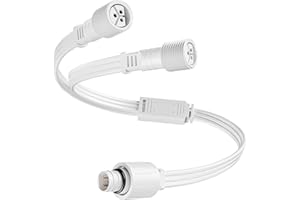 Cyberoad Y-Splitter for eufy Permanent Outdoor Lights E22 & S4, Outdoor Lights Extension Cable for eufy T8L02 & T8L04, IP68 W