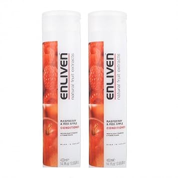 Enliven Raspberry Conditioner,Pack of 2 (400 ml each)