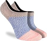 Good Luck Sock Women's Stripes - Gray, Blue, Pink