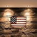 American Flag USA Man Cave Decor Sign United States America US Flag Patriotic Decor Flags Army Flag Vintage Retro Tin Military Metal Vintage Signs Size: 8x12 Inches